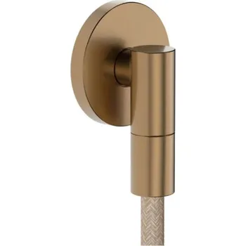 Hansgrohe FixFit Fine S - Nástěnné kolínko, kartáčovaný bronz 28882140
