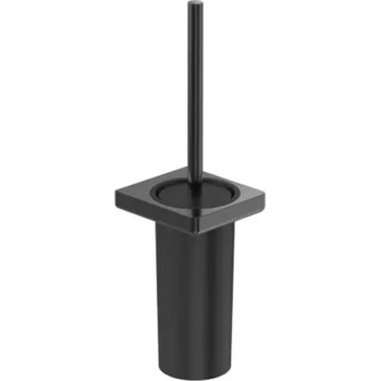 Roca Tempo WC souprava nástěnná, kartáč, miska plast, černá (A817036CN0)