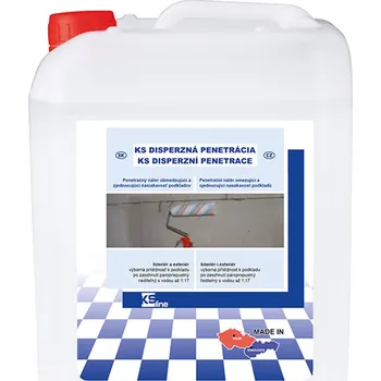 Penetrace KS Line KS DISPERZNÍ PENETRACE - Koncentrovaný penetrační nátěr pro savé podklady 10l, KS.72641