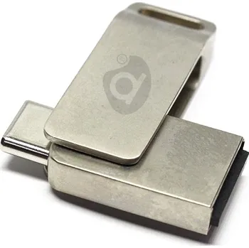 USB flash disk POČÍTÁRNA Počítárna Flash Disk, 32GB, USB 3.0 a USB-C, Kovový