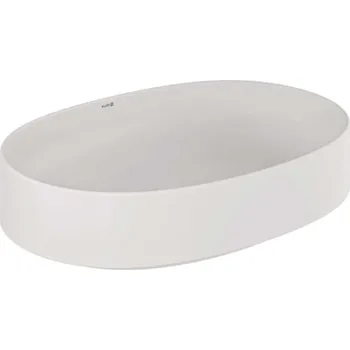 Kludi Resa - Umyvadlo na desku, 60x40 cm, matná bílá 58CW2053