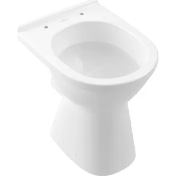 Klozet Villeroy & Boch ViCare - Stojící WC, zadní odpad, Rimless, alpská bílá 4683R001