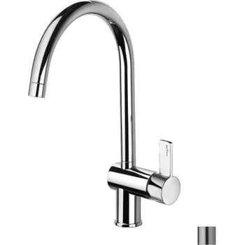 Vodovodní baterie Paffoni Rock - Dřezová baterie, nerez RO180ST