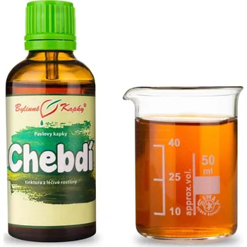 Doplněk stravy Bylinné kapky s.r.o. Chebdí - tinktura 50 ml - Bylinné kapky