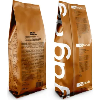 Káva Enzo Bencini Cappuccino oříšek instantní 1 kg