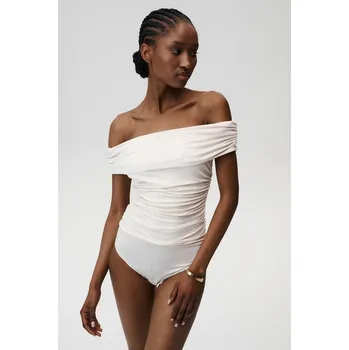 Body Body Undress Code Buttercup Bodysuit Thong 849 béžová 01X, vel. XL