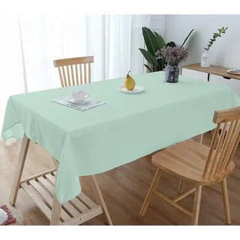 ubrus Bavlněný ubrus 140x240 cm, světle modrý