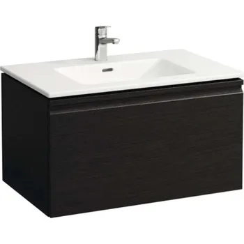 Nábytek Laufen Pro S - Skříňka s umyvadlem, 80x50 cm, 1 zásuvka, wenge H8609634231041