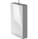 Duravit Starck 1 - Splachovací nádrž, 39x13 cm, bílá 8727100005