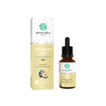 Pleťový olej Green idea Švestkový olej BIO