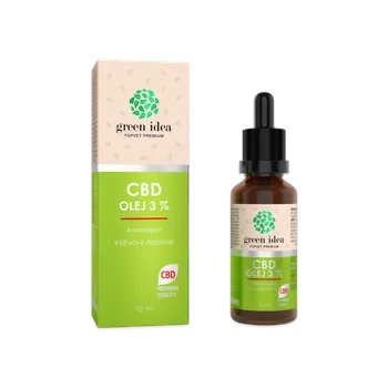 CBD Green idea CBD olej 3 %