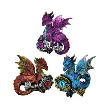 Klíč Figurka - 3 sada -Temné legendy - Drak - Klíč moci