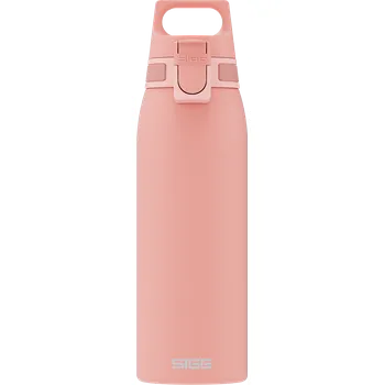 Sigg Shield One nerezová láhev na pití 1 l, shy pink, 8992.60