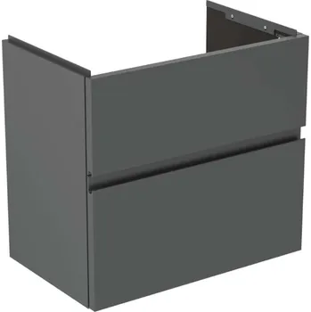Nábytek Ideal Standard Finesse - Umyvadlová skříňka, 60x38x55 cm, 2 zásuvky, matný antracit E3379Y2