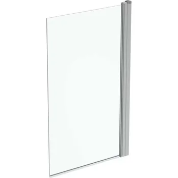 Vanová zástěna Ideal Standard Connect 2 - Vanová zástěna 80x140 cm, silver bright/čiré sklo T9923EO