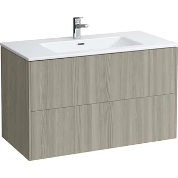 Nábytek Laufen Pro S - Skříňka s umyvadlem, 100x50x61 cm, 2 zásuvky, světlý jilm H8649622621041