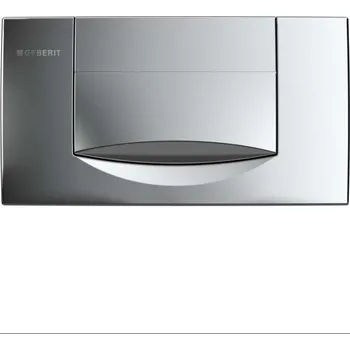 Splachovací tlačítko Geberit Twinline - Ovládací tlačítko splachování 200F, pochromovaná lesklá 115.222.21.1