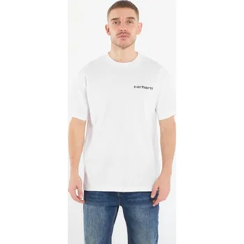 Tričko Carhartt WIP S/S Archive Script T-Shirt UNISEX White S