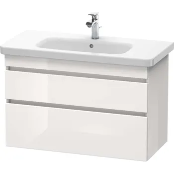 Koupelnový nábytek Duravit DuraStyle - Umyvadlová skříňka 61x93x45 cm, 2 zásuvky, lesklá bílá DS648202222