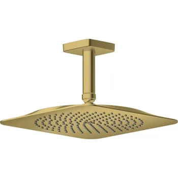 Sprchová hlavice Axor Citterio C - Hlavová sprcha 27x27 cm, leštěný vzhled zlata 28792990