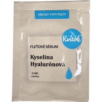 Pleťové sérum KVITOK Pleťové sérum Kyselina hyaluronová 2 ml VZOREK