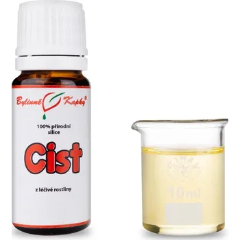Doplněk stravy Bylinné kapky s.r.o. Cist - 100 % přírodní silice - esenciální (éterický) olej 10 ml