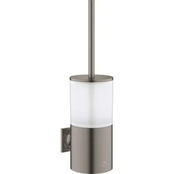 WC štětka Grohe Allure - WC štětka nástěnná s držákem, kartáčovaný Hard Graphite 40340AL1