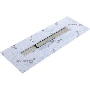 Odvodňovací žlab I-Drain Linear 54 - Nerezový sprchový žlab PRO SS Linear, délka 110 cm, s hydroizolací IP4M11001X1