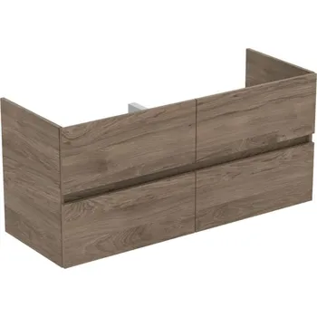 Koupelnový nábytek Ideal Standard Eurovit+ - Umyvadlová skříňka, 55x120x44 cm, 4 zásuvky, ořech R0267Y9