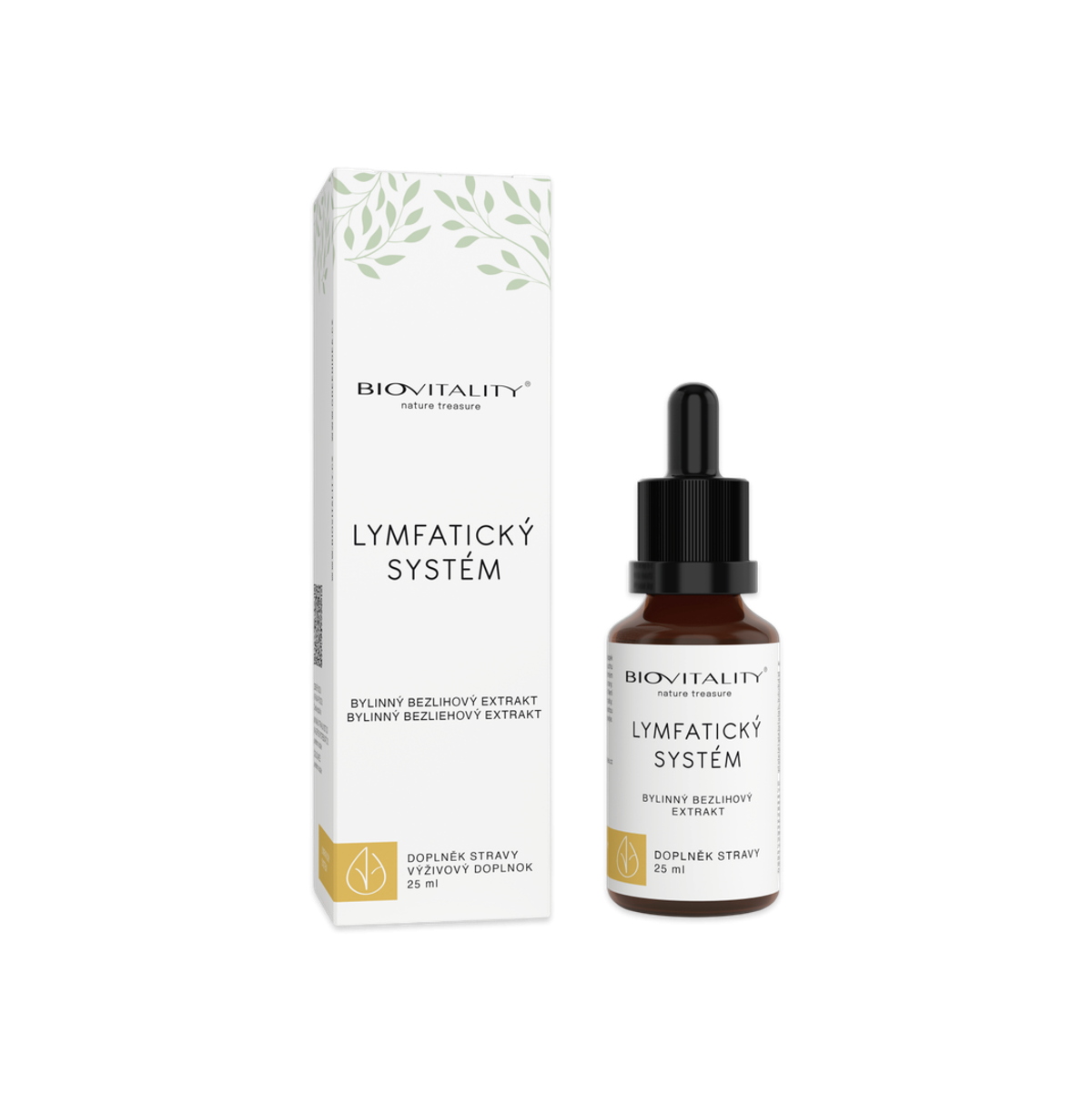 Biovitality Lymfatický systém bezlihová tinktura - kapky 25 ml