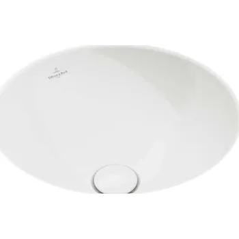 Umyvadlo Villeroy & Boch Loop&Friends - Umyvadlo vestavné, průměr 38 cm, bez přepadu, alpská bílá 4A520101