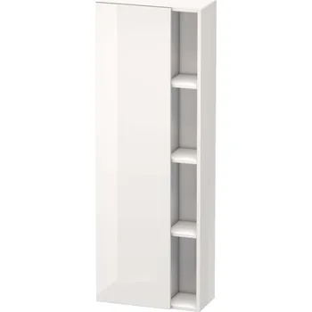 Koupelnový nábytek Duravit DuraStyle - Skříňka vysoká 140x50x24 cm, levá, lesklá bílá DS1238L2222