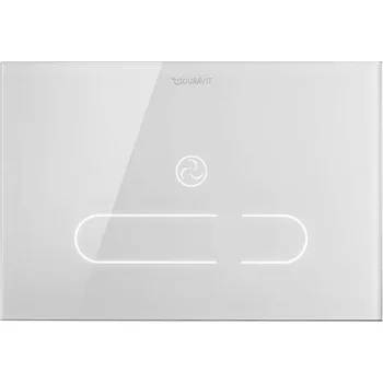 Splachovací tlačítko Duravit DuraSystem - Elektronické ovládání splachování, bílé sklo WD5003012000