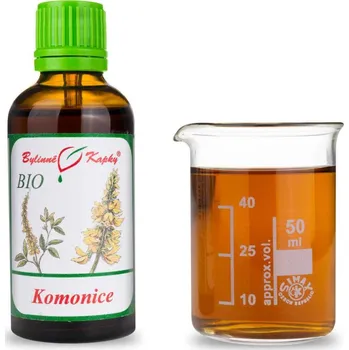 Doplněk stravy Bylinné kapky s.r.o. Komonice BIO - bylinné kapky (tinktura) 50 ml