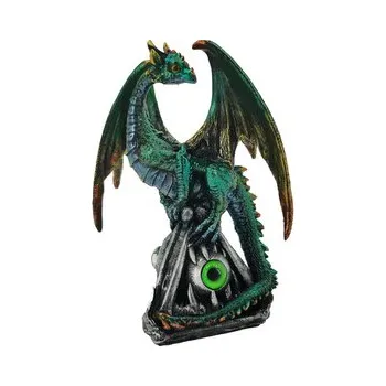 Dekorace - soška - Temné legendy - Drak - Smeraldové oko