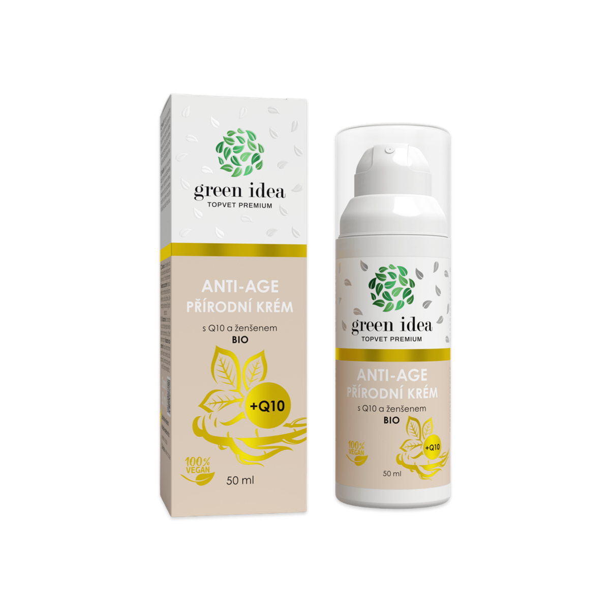 Green idea Anti-age přírodní krém 50 ml