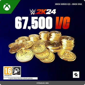 Hra pro Xbox One WWE 2K24 - 67,500 VC Pack (Xbox Series/Xbox One)