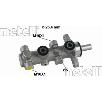 Brzdový válec Hlavní brzdový válec METELLI 05-0803