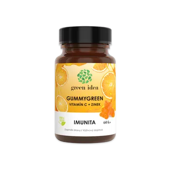 Bonbon Green idea Gummygreen - Vitamín C + zinek