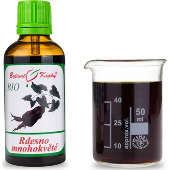 Doplněk stravy Bylinné kapky s.r.o. Rdesno mnohokvěté BIO - bylinné kapky (tinktura) 50 ml