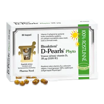 Pharma Nord Bioaktivní D-Pearls Phyto 38mcg 80 tob.
