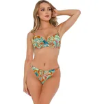 Dámské dvoudílné plavky Mykonos 1 S936MN2 zelené se vzorem - Self 44C