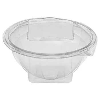 Jednorázové nádobí Gastro obaly Miska salátová PET transparentní s víkem 250ml (min. počet 600ks)