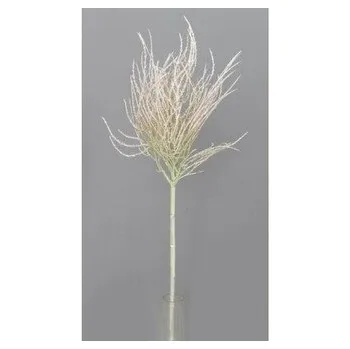 umělá květina Cypřiš větvička krémová 38 cm 100-0113