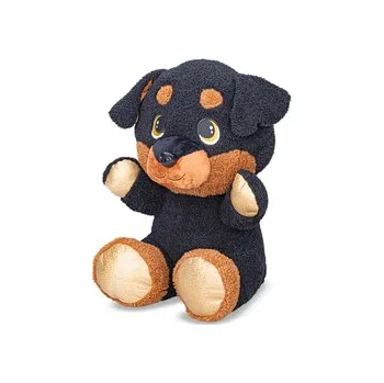 plyšák Rotvajler plyšový 37cm sedící 0m+ v sáčku