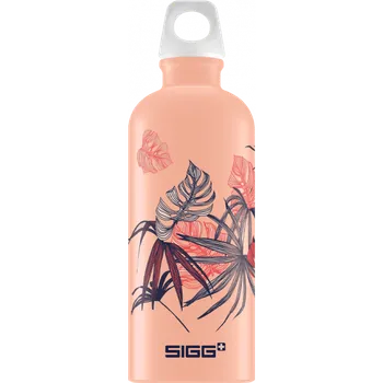 Láhev Sigg Lucid Florid láhev na pití 600 ml, shy pink, 8803.20