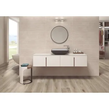 AZULEJOS FOSET, S.L.U. Bitex Base RLV.1 30x90x1 světlá béžová obklad reliév