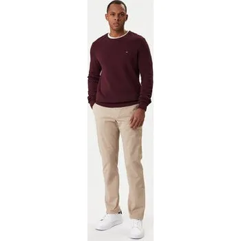 Pánská móda Tommy Hilfiger Chino kalhoty Core Denton MW0MW41993 Béžová Regular Fit 38_32