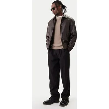 Dámská casual bunda Guess Bunda z imitace kůže M6RL0A WJ260 Hnědá Regular Fit L