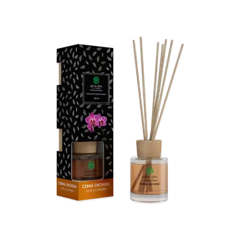 Aroma difuzér Green idea ​Ratanové vonné tyčinky - Černá orchidej